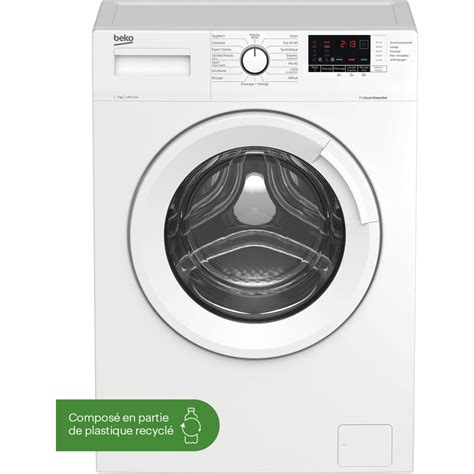 lave linge hublot beko wue7212w1w|BEKO Lave.